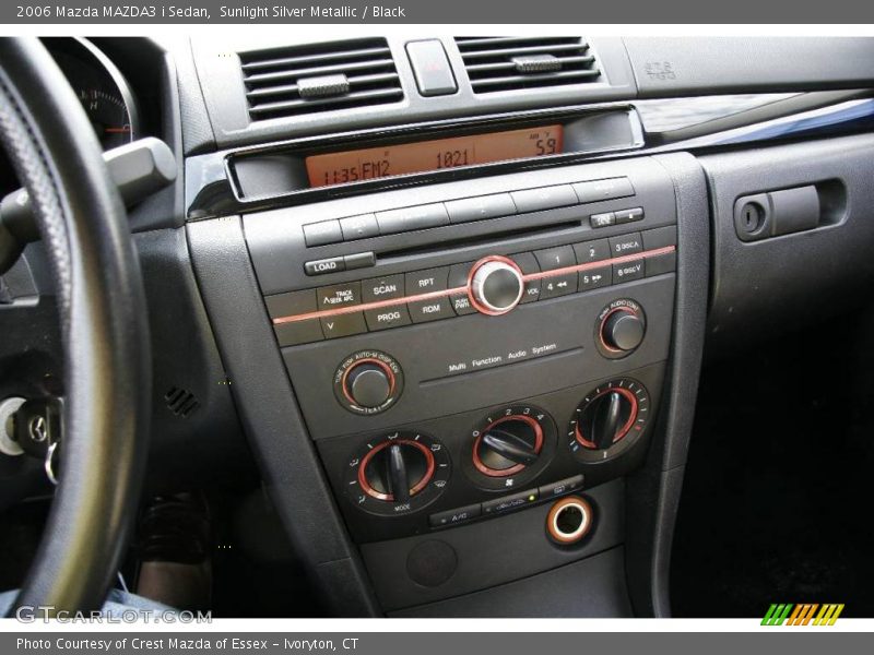 Sunlight Silver Metallic / Black 2006 Mazda MAZDA3 i Sedan