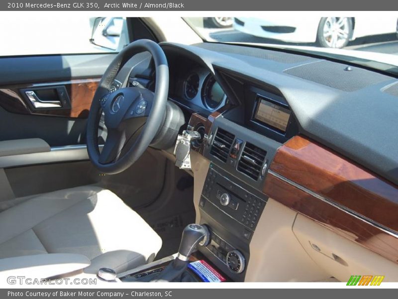 Arctic White / Almond/Black 2010 Mercedes-Benz GLK 350