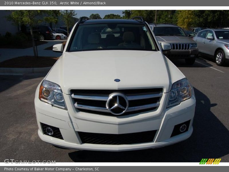 Arctic White / Almond/Black 2010 Mercedes-Benz GLK 350