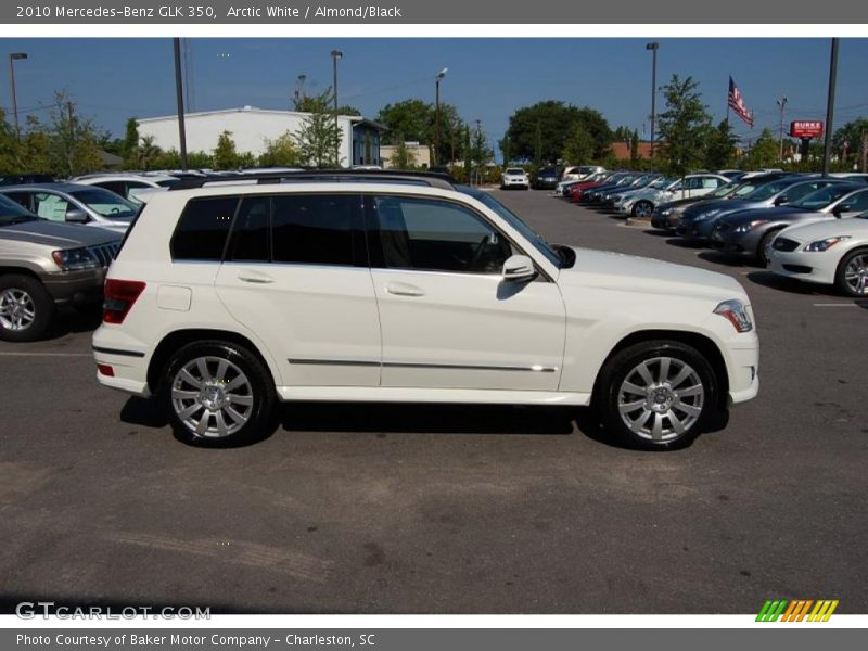Arctic White / Almond/Black 2010 Mercedes-Benz GLK 350