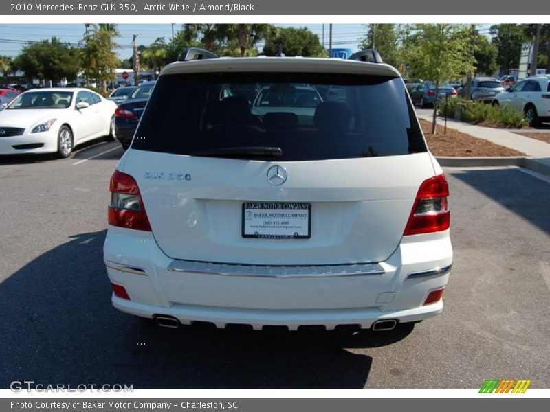 Arctic White / Almond/Black 2010 Mercedes-Benz GLK 350