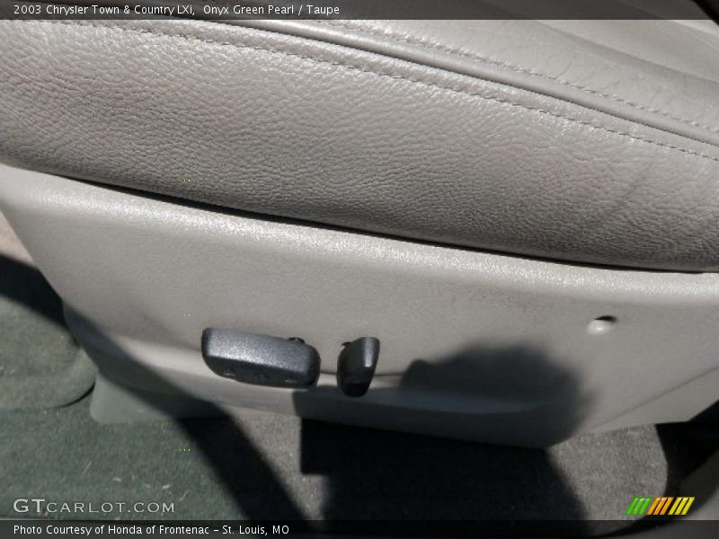 Onyx Green Pearl / Taupe 2003 Chrysler Town & Country LXi