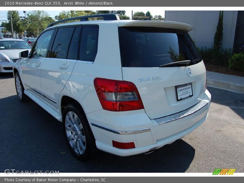 Arctic White / Almond/Black 2010 Mercedes-Benz GLK 350