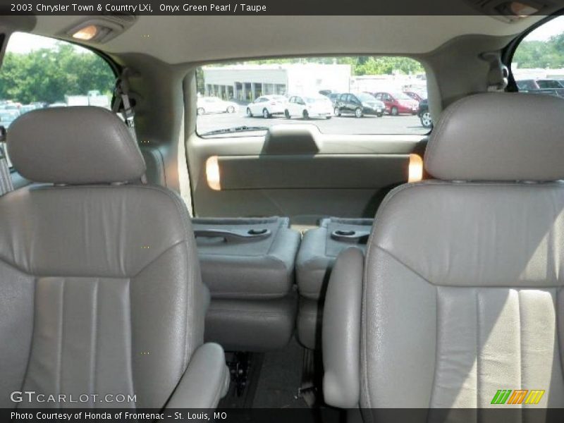 Onyx Green Pearl / Taupe 2003 Chrysler Town & Country LXi