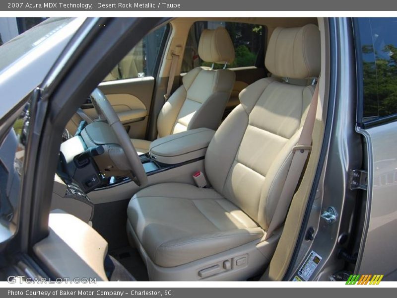 Desert Rock Metallic / Taupe 2007 Acura MDX Technology