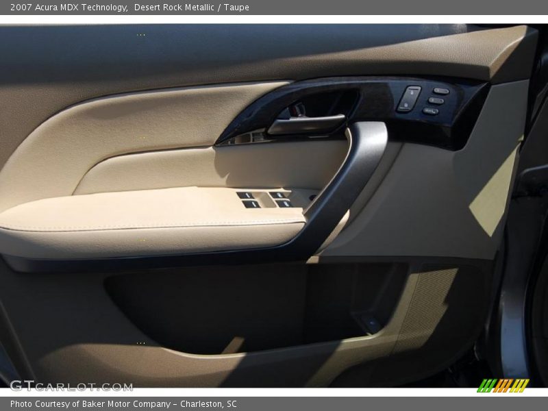 Desert Rock Metallic / Taupe 2007 Acura MDX Technology
