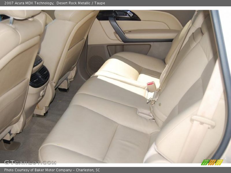 Desert Rock Metallic / Taupe 2007 Acura MDX Technology