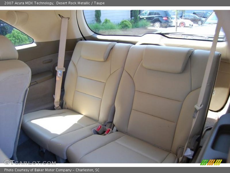 Desert Rock Metallic / Taupe 2007 Acura MDX Technology