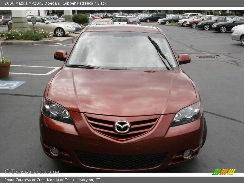 Copper Red Mica / Black 2006 Mazda MAZDA3 s Sedan