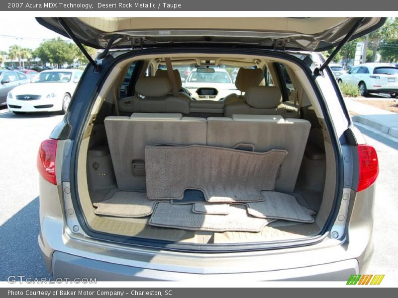 Desert Rock Metallic / Taupe 2007 Acura MDX Technology