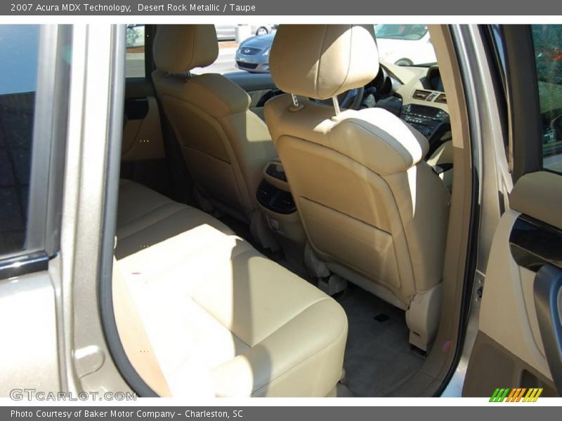 Desert Rock Metallic / Taupe 2007 Acura MDX Technology