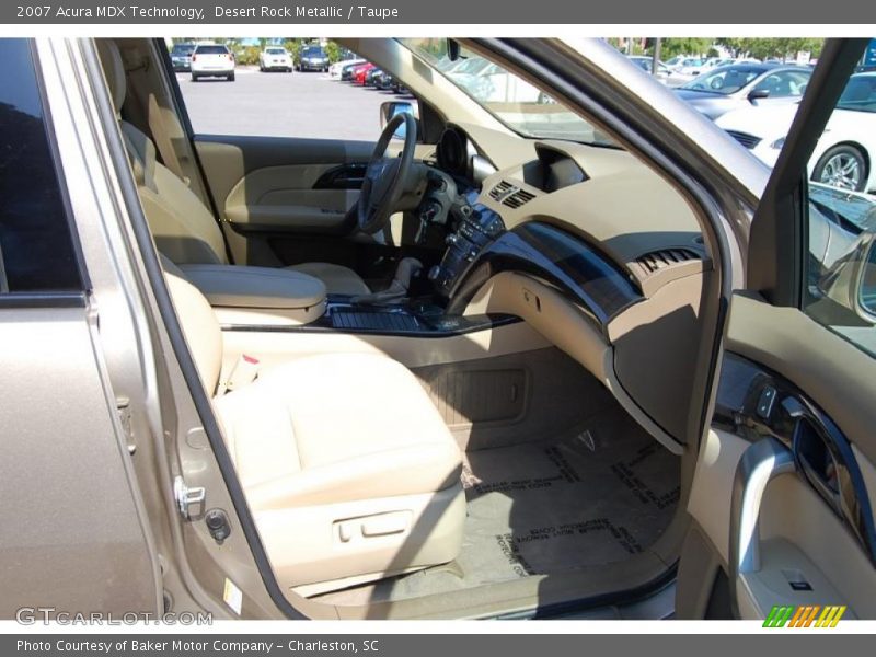 Desert Rock Metallic / Taupe 2007 Acura MDX Technology