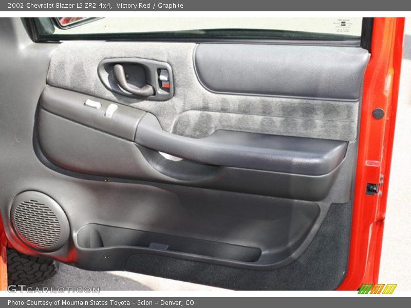 Victory Red / Graphite 2002 Chevrolet Blazer LS ZR2 4x4