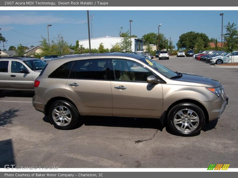 Desert Rock Metallic / Taupe 2007 Acura MDX Technology