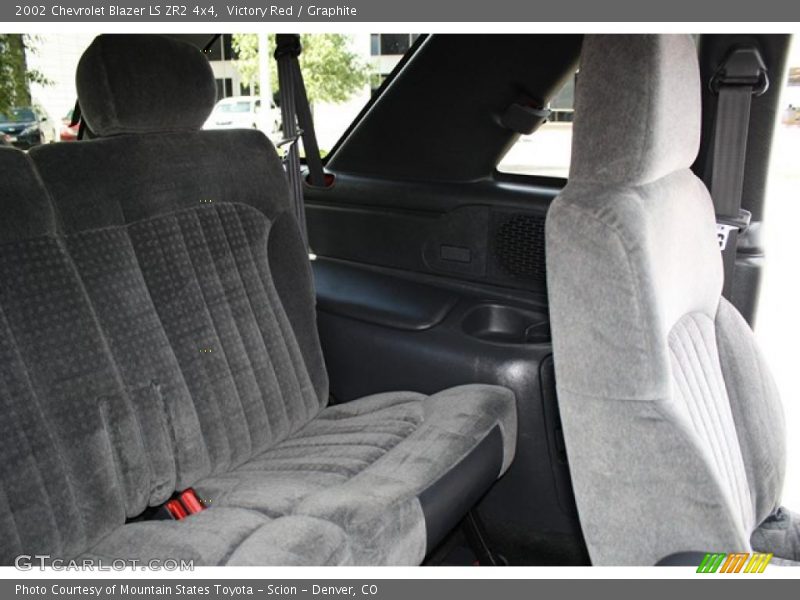 Victory Red / Graphite 2002 Chevrolet Blazer LS ZR2 4x4