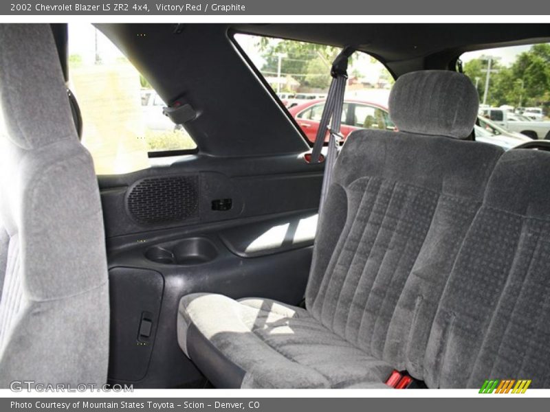 Victory Red / Graphite 2002 Chevrolet Blazer LS ZR2 4x4