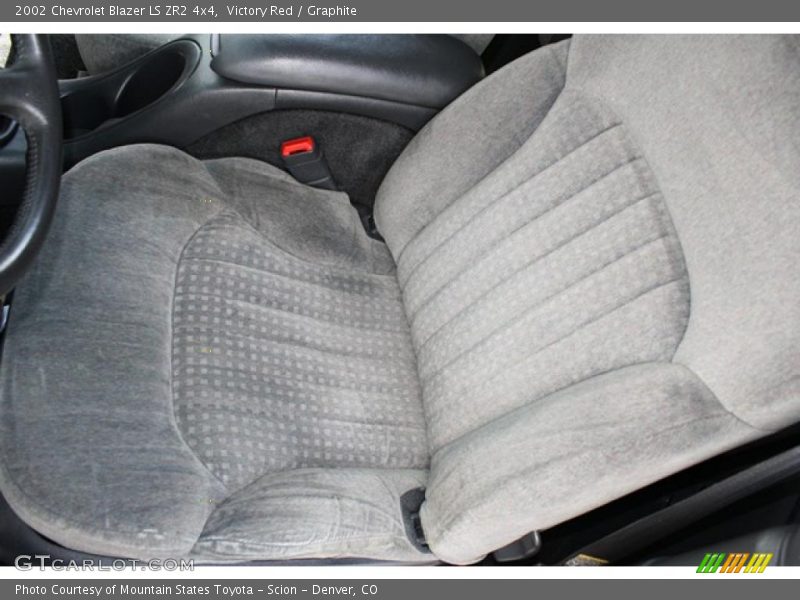 Victory Red / Graphite 2002 Chevrolet Blazer LS ZR2 4x4