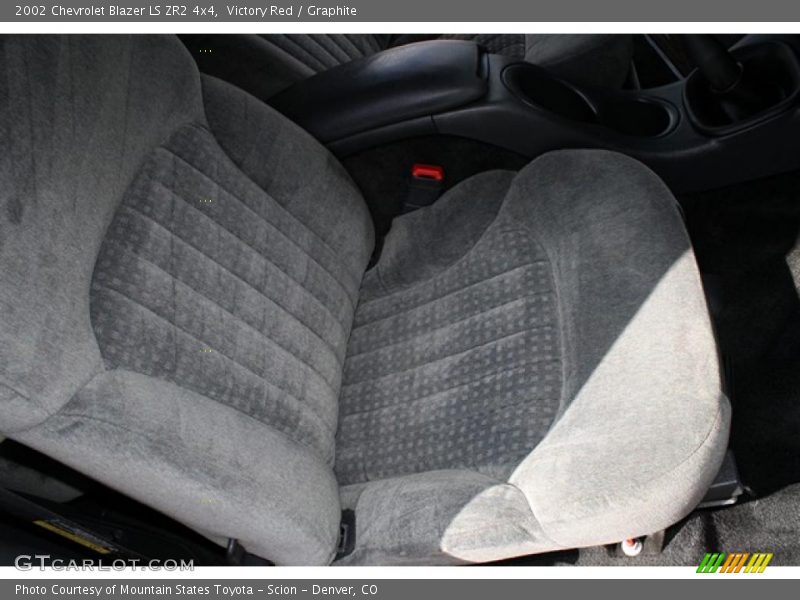 Victory Red / Graphite 2002 Chevrolet Blazer LS ZR2 4x4