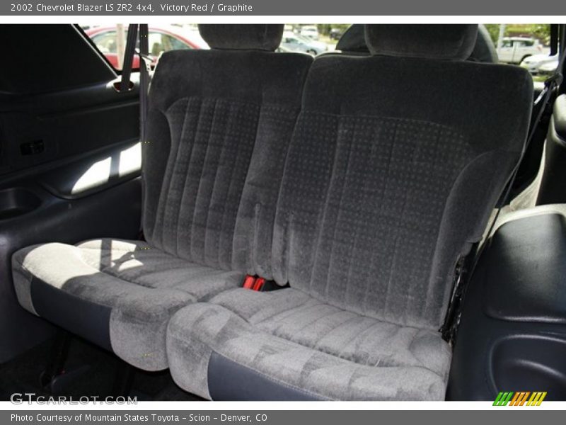 Victory Red / Graphite 2002 Chevrolet Blazer LS ZR2 4x4