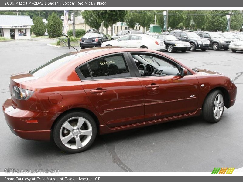 Copper Red Mica / Black 2006 Mazda MAZDA3 s Sedan