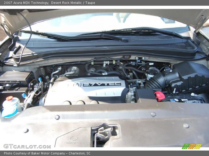 Desert Rock Metallic / Taupe 2007 Acura MDX Technology