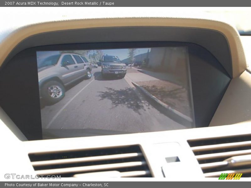 Desert Rock Metallic / Taupe 2007 Acura MDX Technology