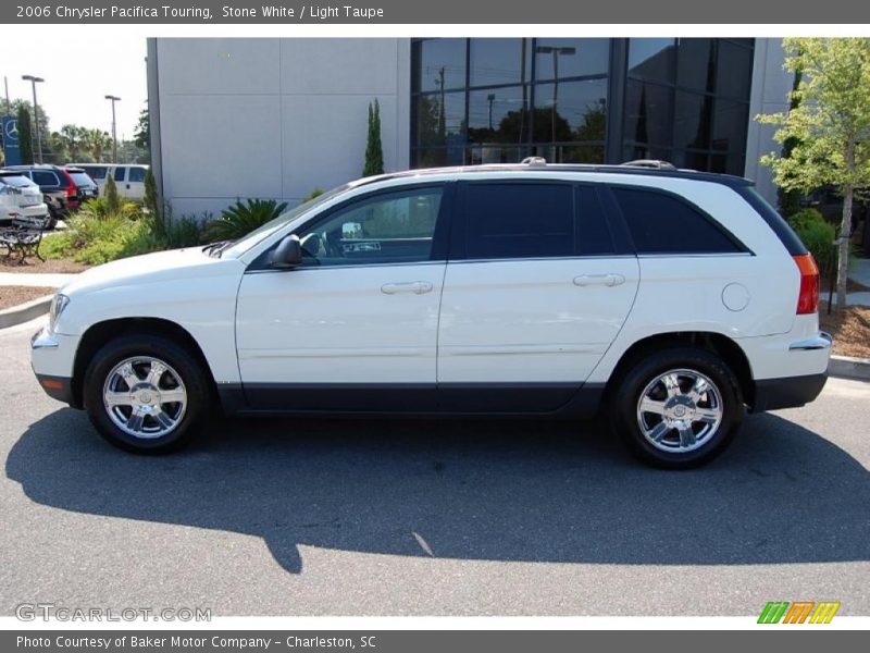 Stone White / Light Taupe 2006 Chrysler Pacifica Touring