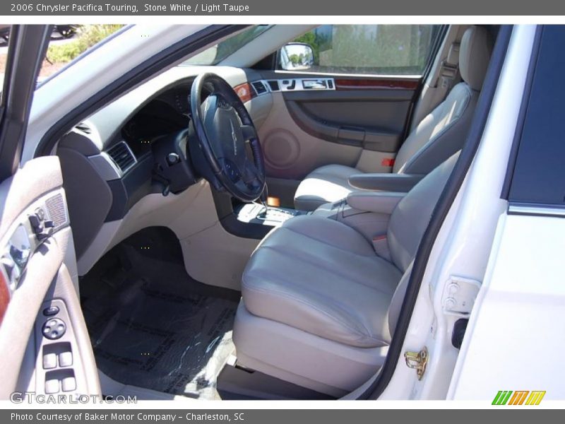 Stone White / Light Taupe 2006 Chrysler Pacifica Touring