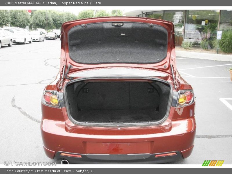 Copper Red Mica / Black 2006 Mazda MAZDA3 s Sedan