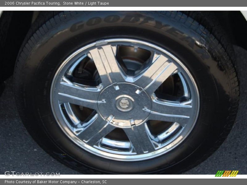 Stone White / Light Taupe 2006 Chrysler Pacifica Touring