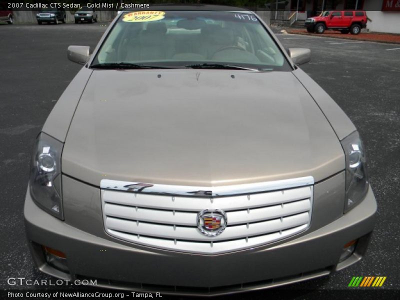 Gold Mist / Cashmere 2007 Cadillac CTS Sedan