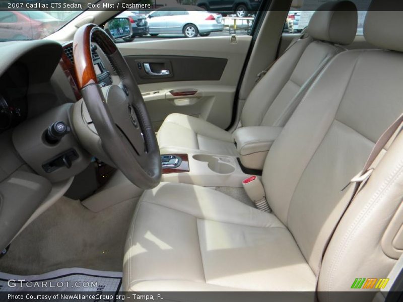 Gold Mist / Cashmere 2007 Cadillac CTS Sedan
