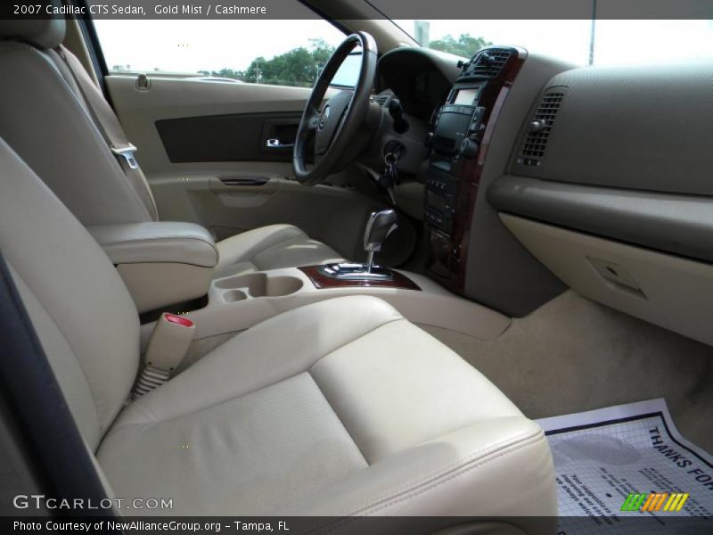 Gold Mist / Cashmere 2007 Cadillac CTS Sedan