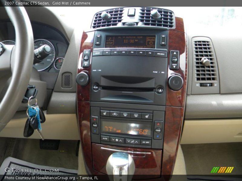 Gold Mist / Cashmere 2007 Cadillac CTS Sedan