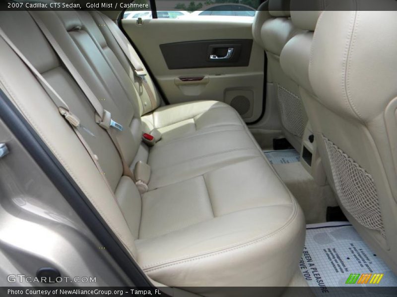 Gold Mist / Cashmere 2007 Cadillac CTS Sedan