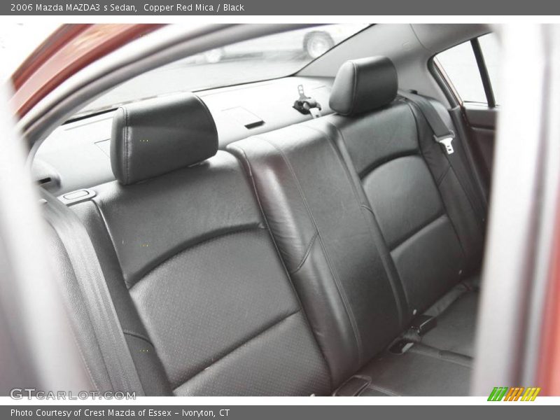 Copper Red Mica / Black 2006 Mazda MAZDA3 s Sedan
