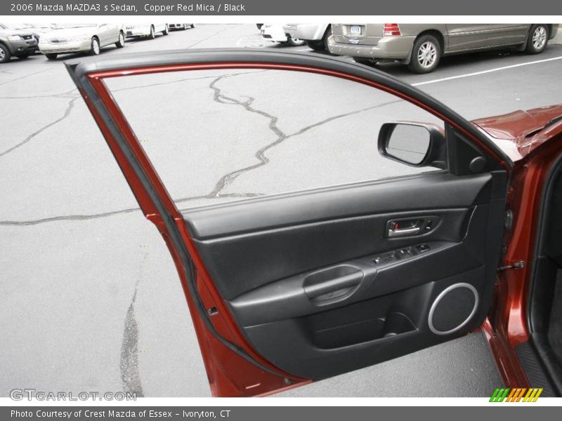 Copper Red Mica / Black 2006 Mazda MAZDA3 s Sedan