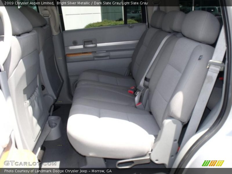 Bright Silver Metallic / Dark Slate Gray/Light Slate Gray 2009 Chrysler Aspen Limited