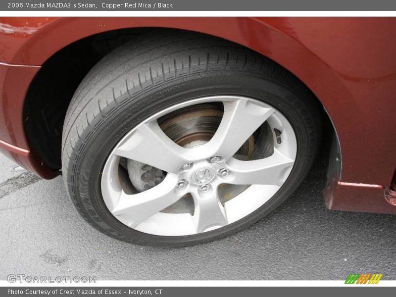Copper Red Mica / Black 2006 Mazda MAZDA3 s Sedan