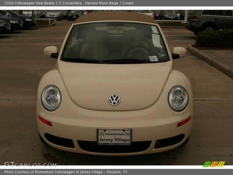 Harvest Moon Beige / Cream 2009 Volkswagen New Beetle 2.5 Convertible