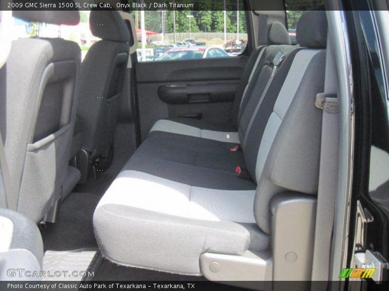 Onyx Black / Dark Titanium 2009 GMC Sierra 1500 SL Crew Cab