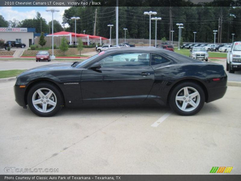 Victory Red / Black 2010 Chevrolet Camaro LT Coupe