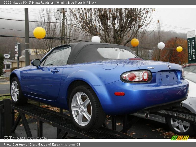 Winning Blue Metallic / Black 2006 Mazda MX-5 Miata Roadster