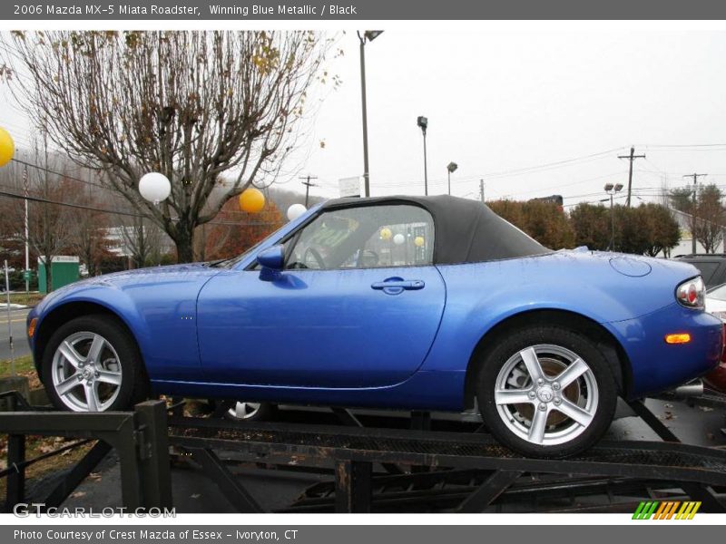 Winning Blue Metallic / Black 2006 Mazda MX-5 Miata Roadster