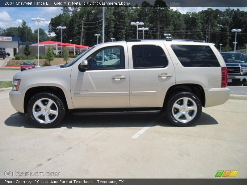 Gold Mist Metallic / Light Cashmere/Ebony 2007 Chevrolet Tahoe LT