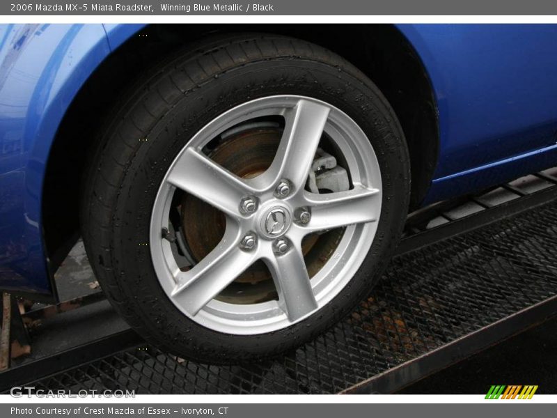 Winning Blue Metallic / Black 2006 Mazda MX-5 Miata Roadster