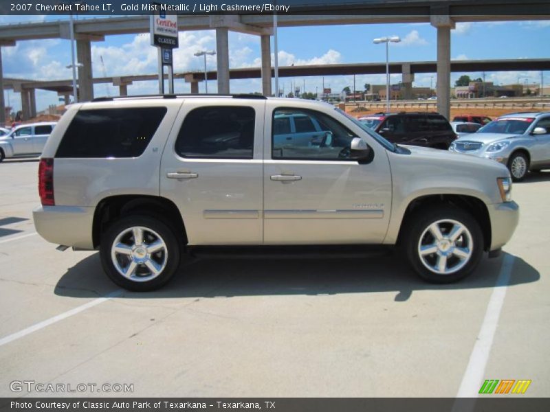 Gold Mist Metallic / Light Cashmere/Ebony 2007 Chevrolet Tahoe LT