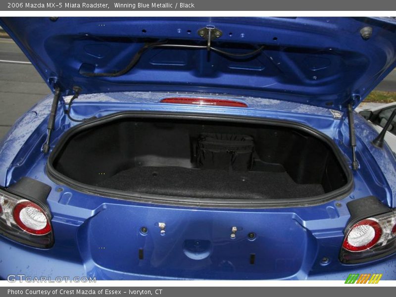 Winning Blue Metallic / Black 2006 Mazda MX-5 Miata Roadster