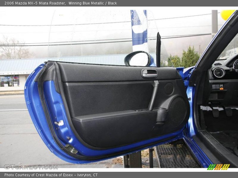 Winning Blue Metallic / Black 2006 Mazda MX-5 Miata Roadster