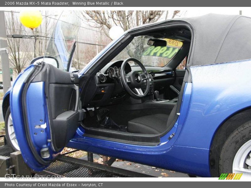 Winning Blue Metallic / Black 2006 Mazda MX-5 Miata Roadster